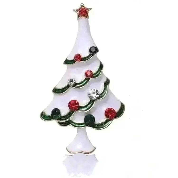 🌟 Santa Claus Alloy Diamond Brooch - Dazzling Holiday Elegance 🌟
