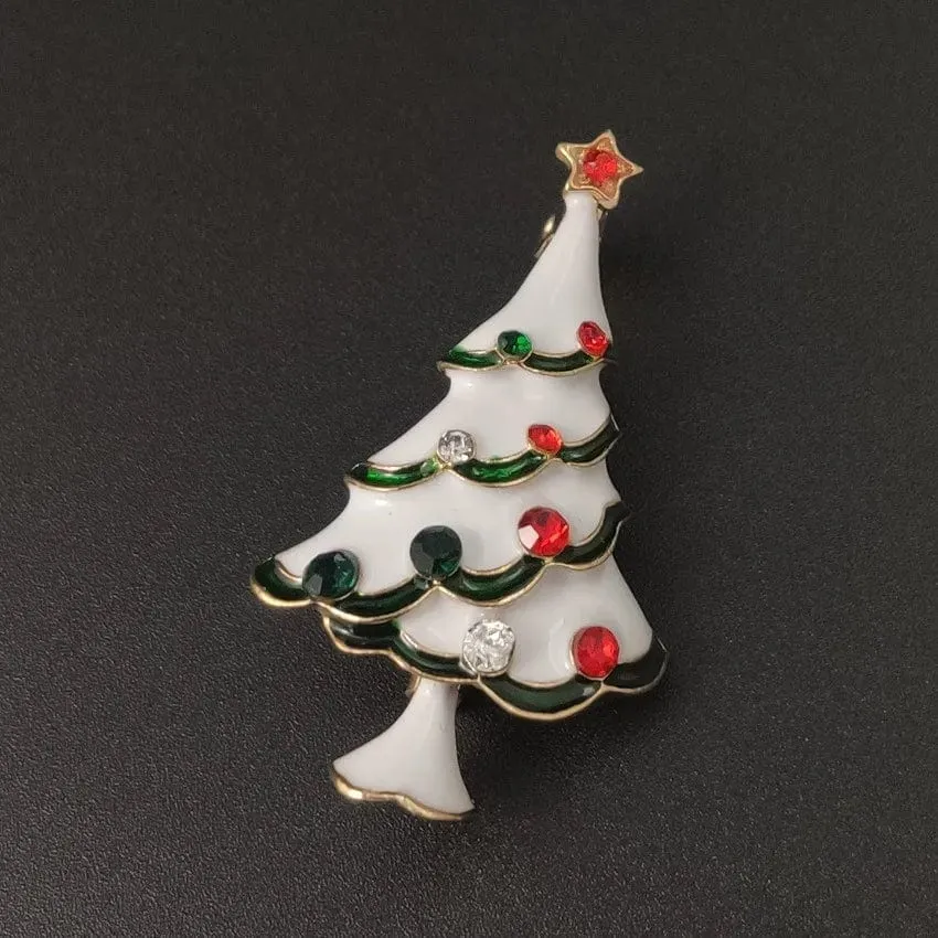 🌟 Santa Claus Alloy Diamond Brooch - Dazzling Holiday Elegance 🌟