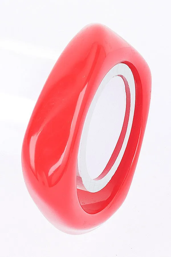 040725 The 3 Set Colors Radiant Harmony Resin Bangle