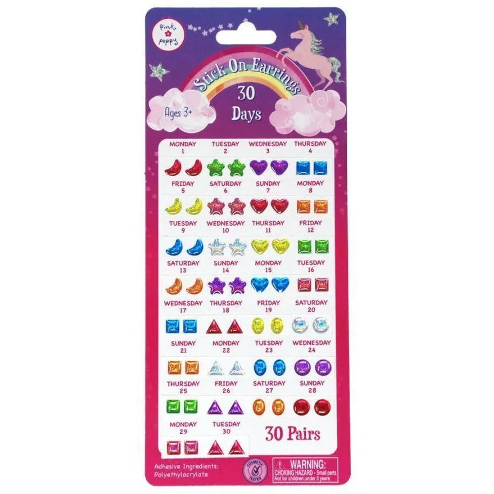 30 Daya Stick On Earrings