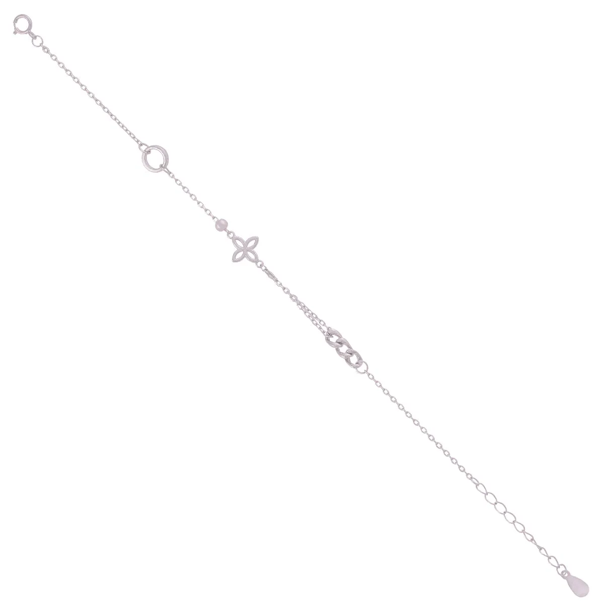 925 Sterling Silver Sparkling Elite Silver Bracelet