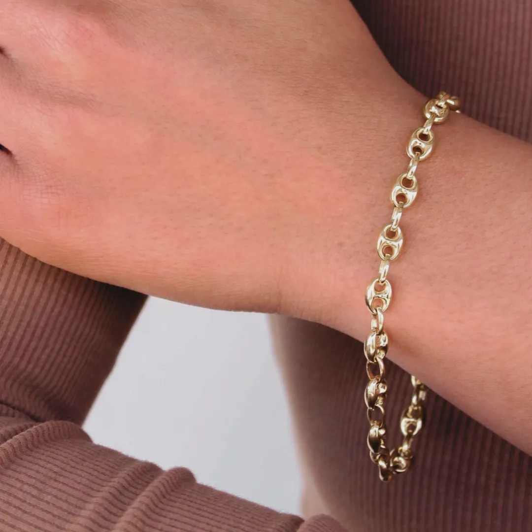 9ct Gold Gucci Link Bracelet