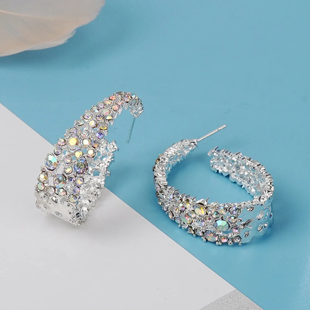 Alloy Colored Earrings
