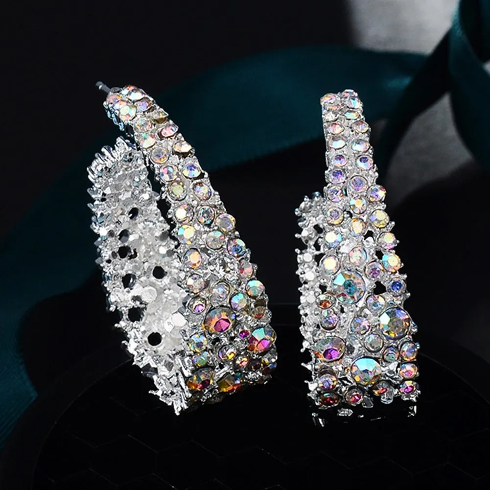 Alloy Colored Earrings