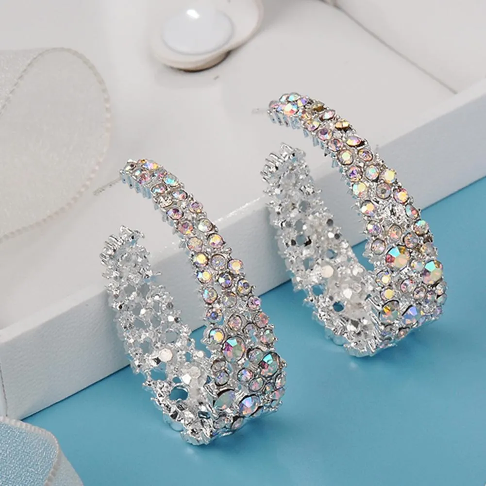 Alloy Colored Earrings