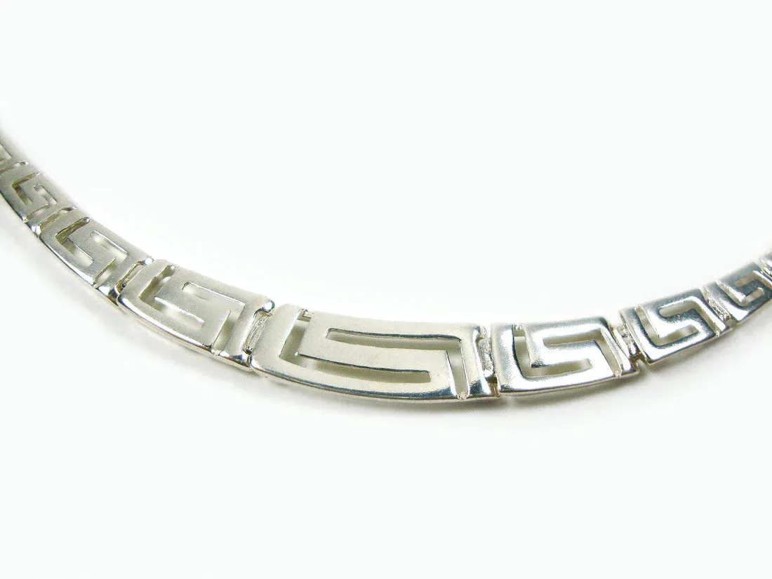 Ancient Greek Silver Necklace