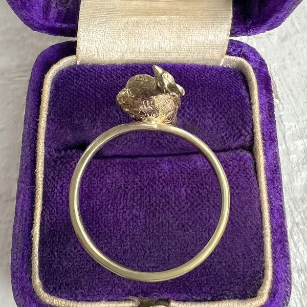 Antique Peacock Ring