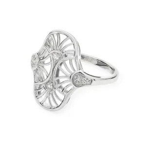 Art Deco Oval Ring