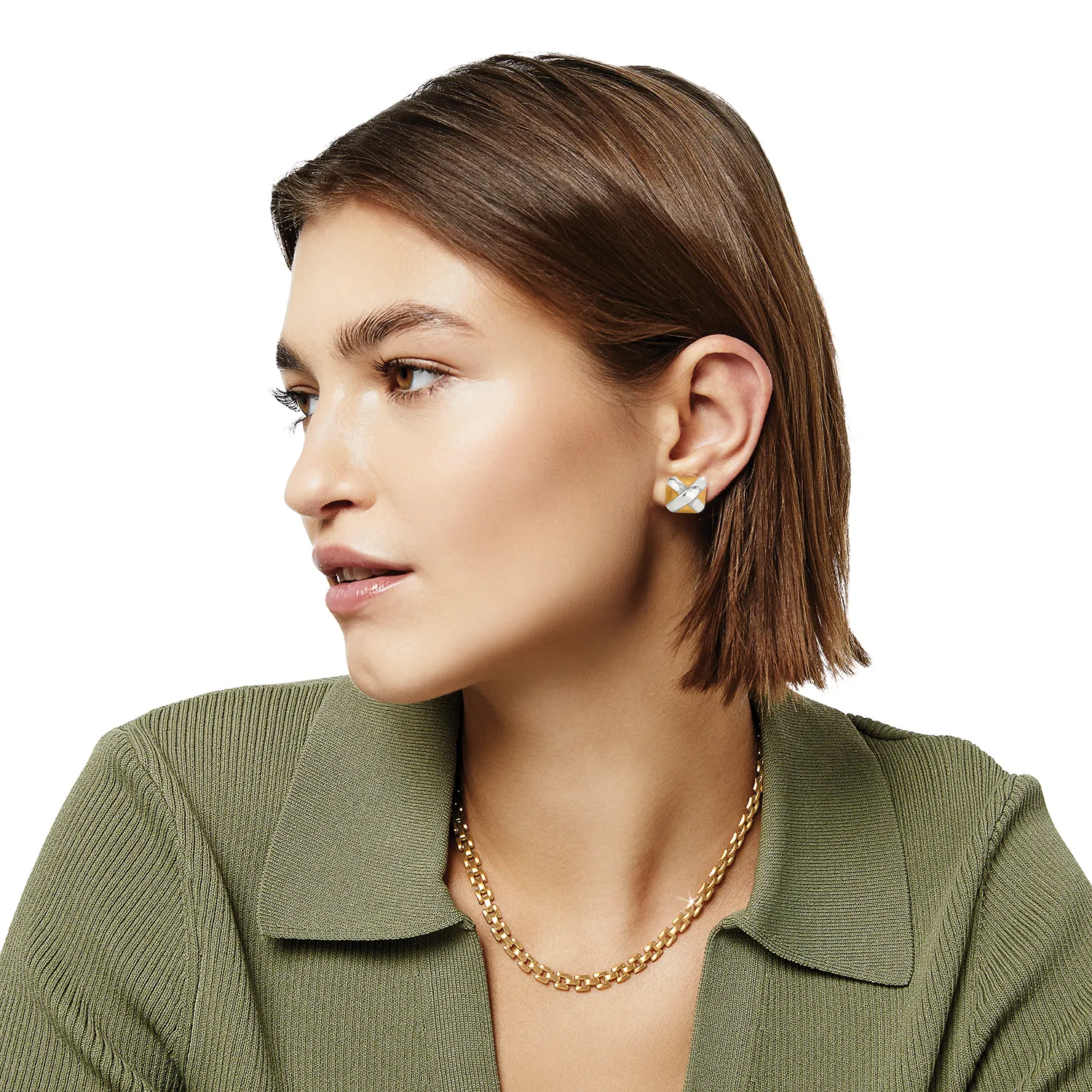 Athena Chain Necklace in Gold by Brighton