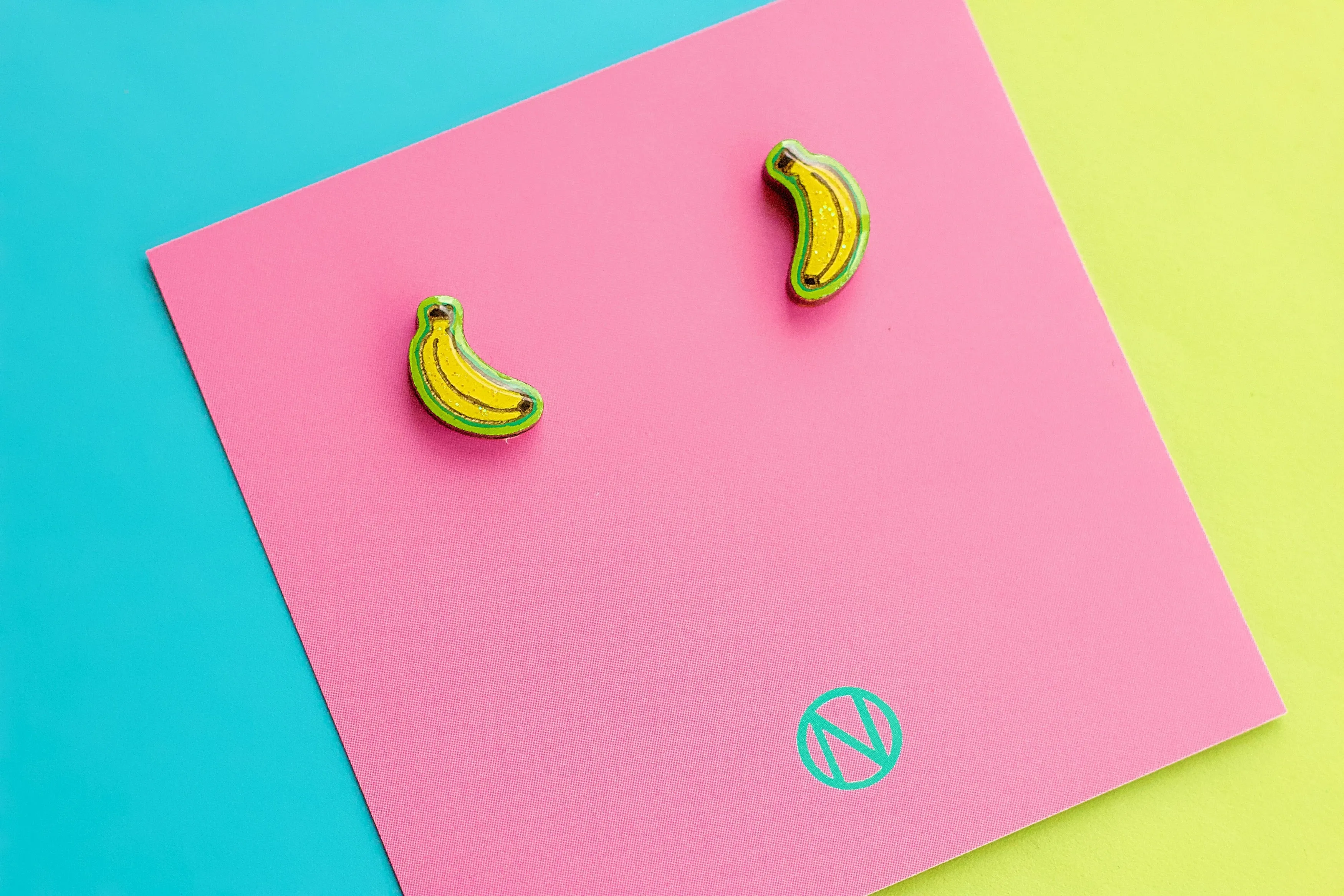 Banana Stud Earrings