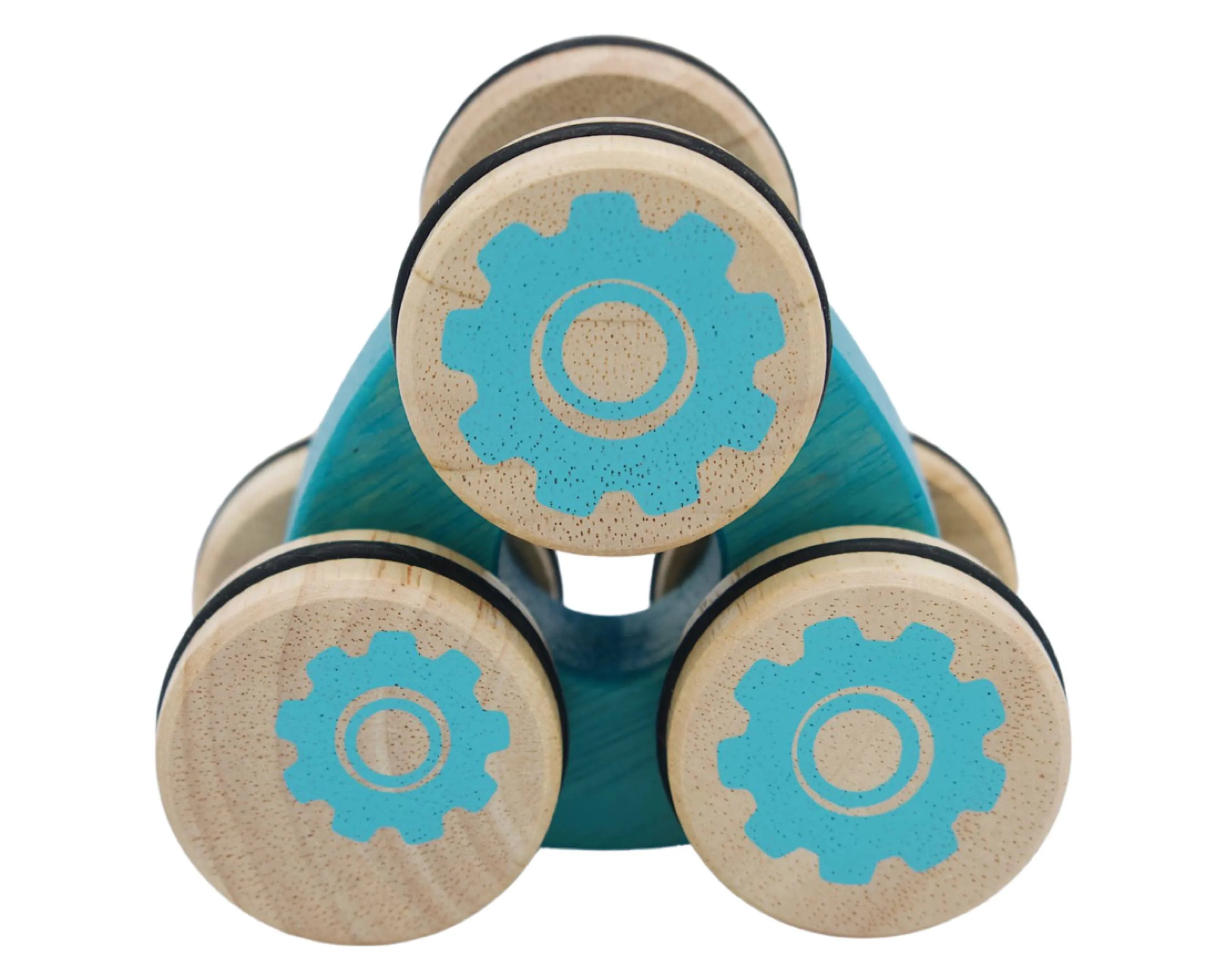 Begin Again Tumbler - 3 Wheel Push Toy: Green