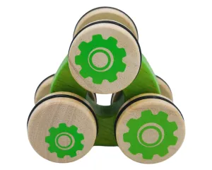 Begin Again Tumbler - 3 Wheel Push Toy: Green