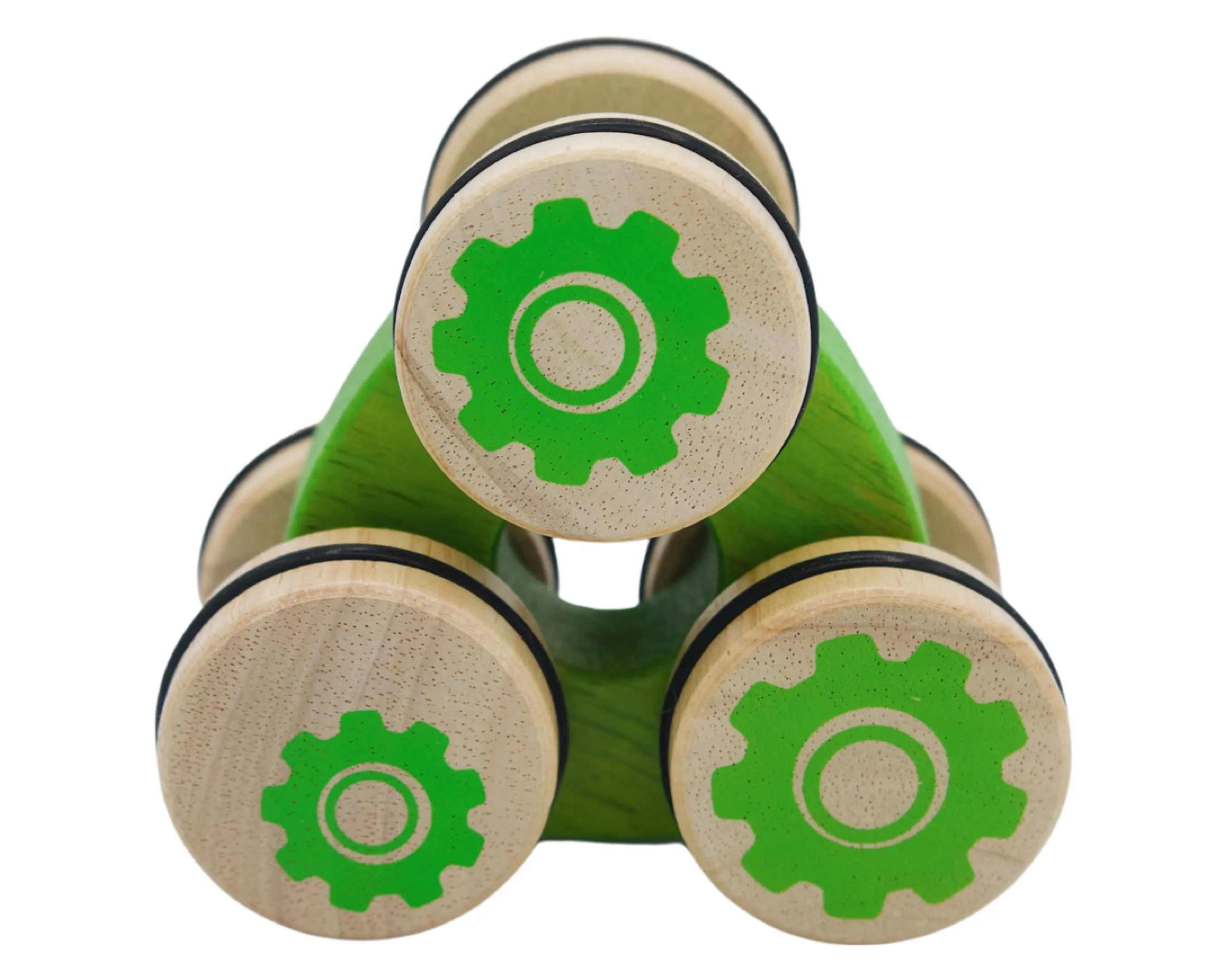 Begin Again Tumbler - 3 Wheel Push Toy: Green