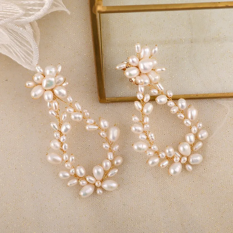 Bridget Freshwater pearl earrings