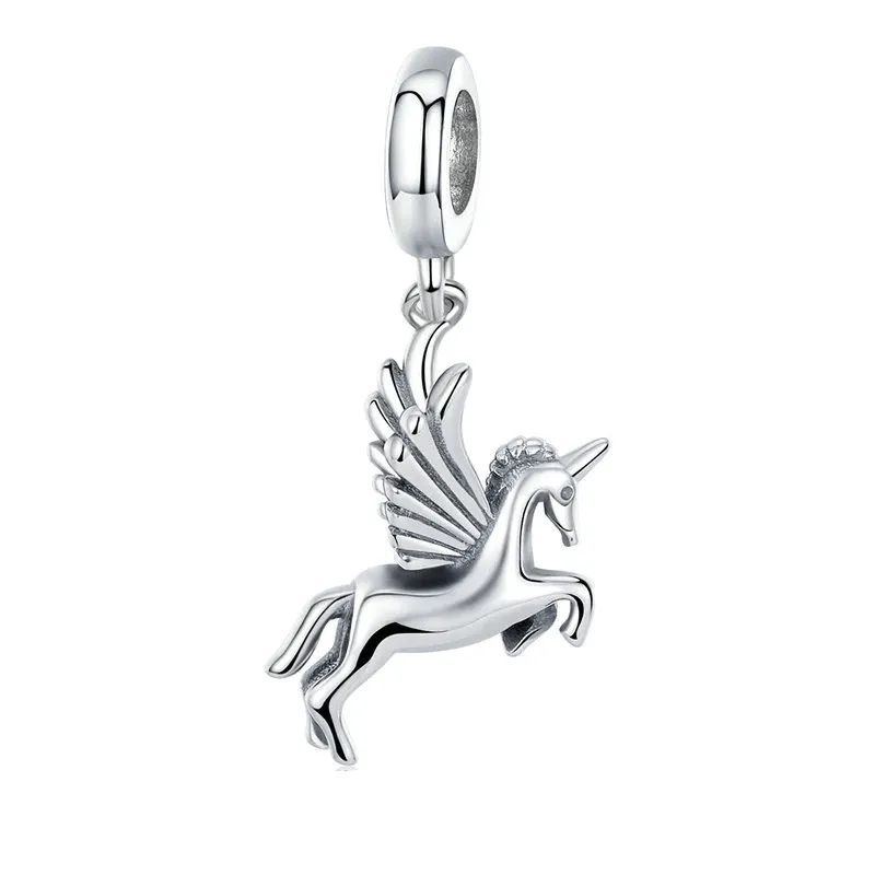Classic Silver Unicorn Charm