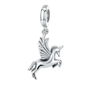 Classic Silver Unicorn Charm