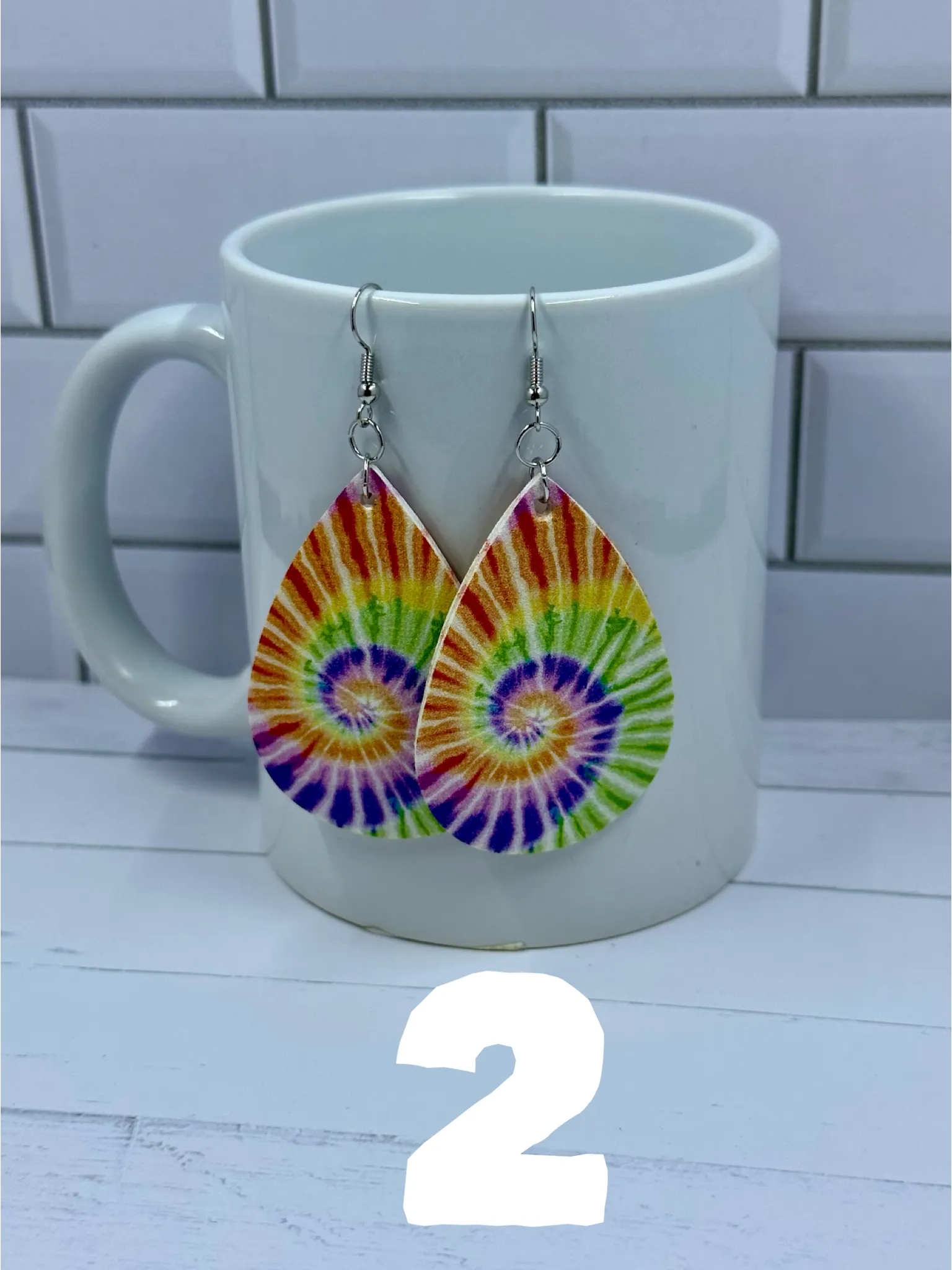 Colorful TearDrop Earrings