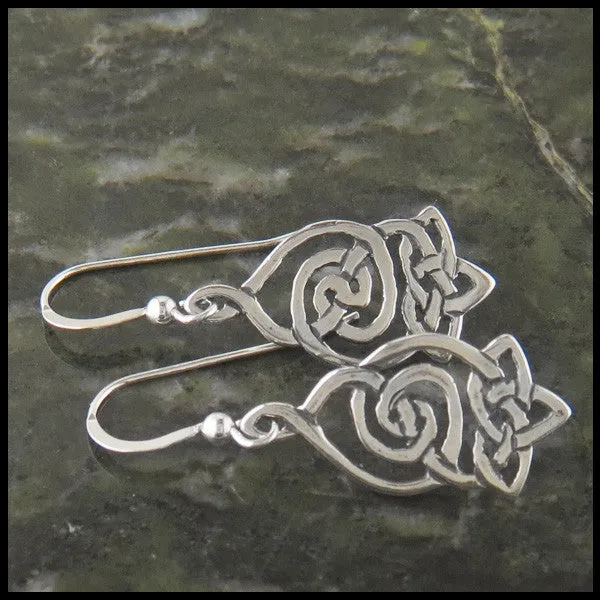 Corryvrecken Earrings in Silver
