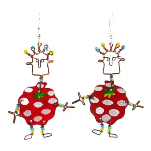 Dancing Girl Berry Earrings Creative Alternatives