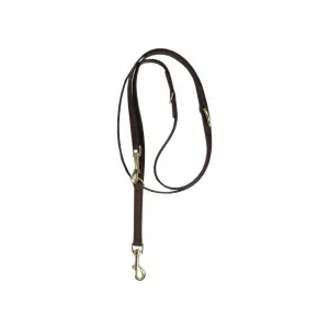 Dog Lead Leather Velvet