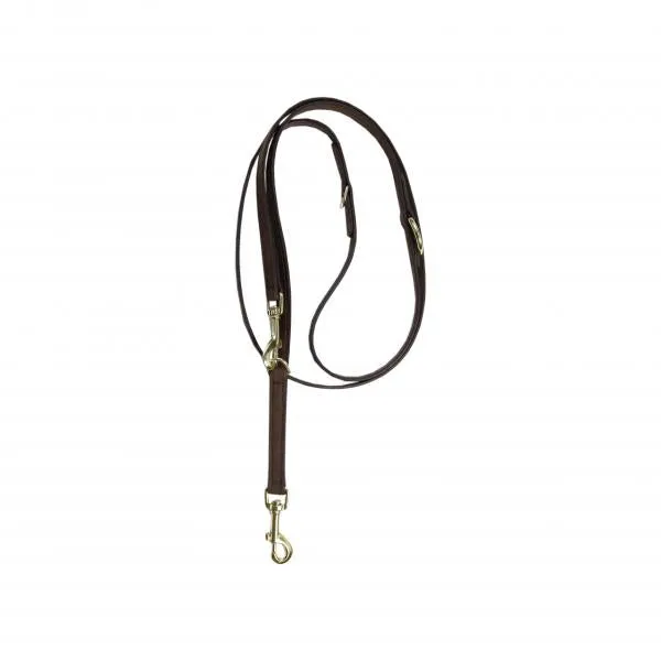 Dog Lead Leather Velvet