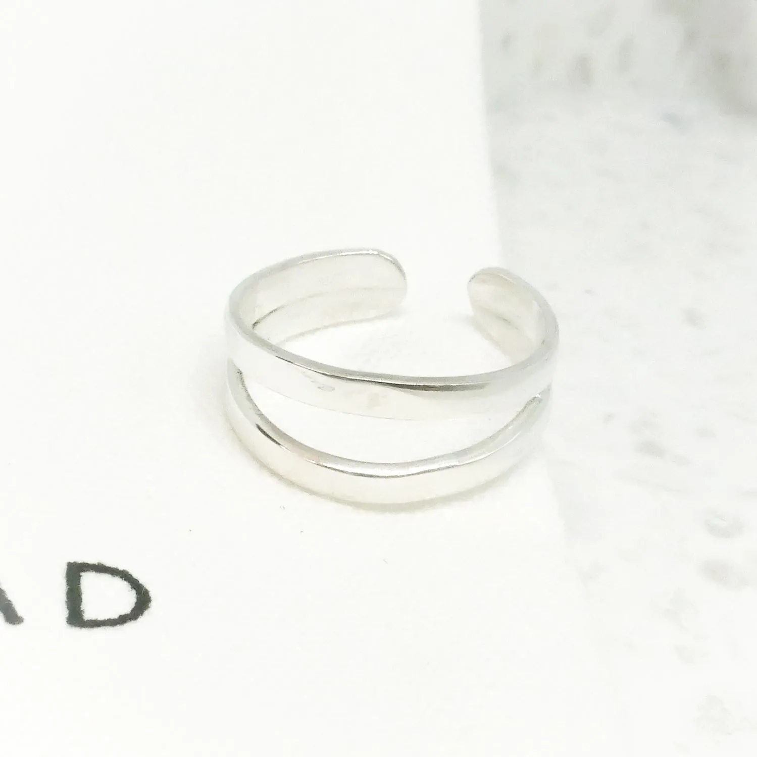 Double Band Toe Ring