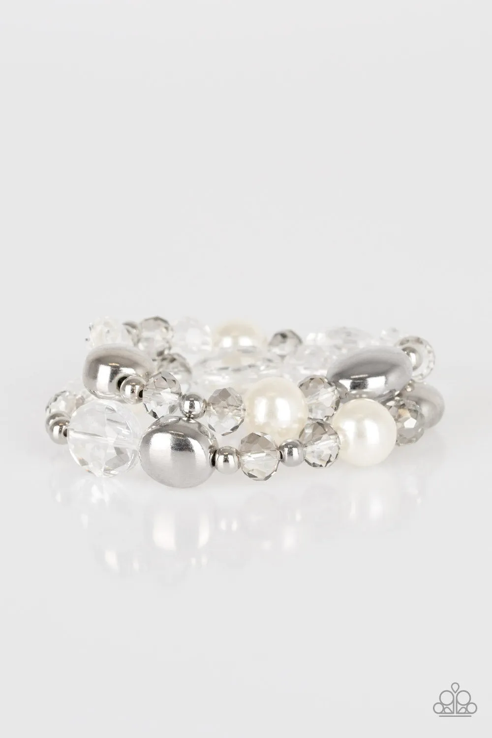 Downtown Dazzle - White - Paparazzi Accessories