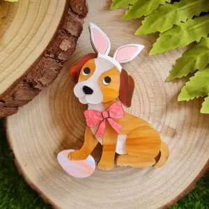 Easter Puppy Necklace by Cherryloco Jewellery