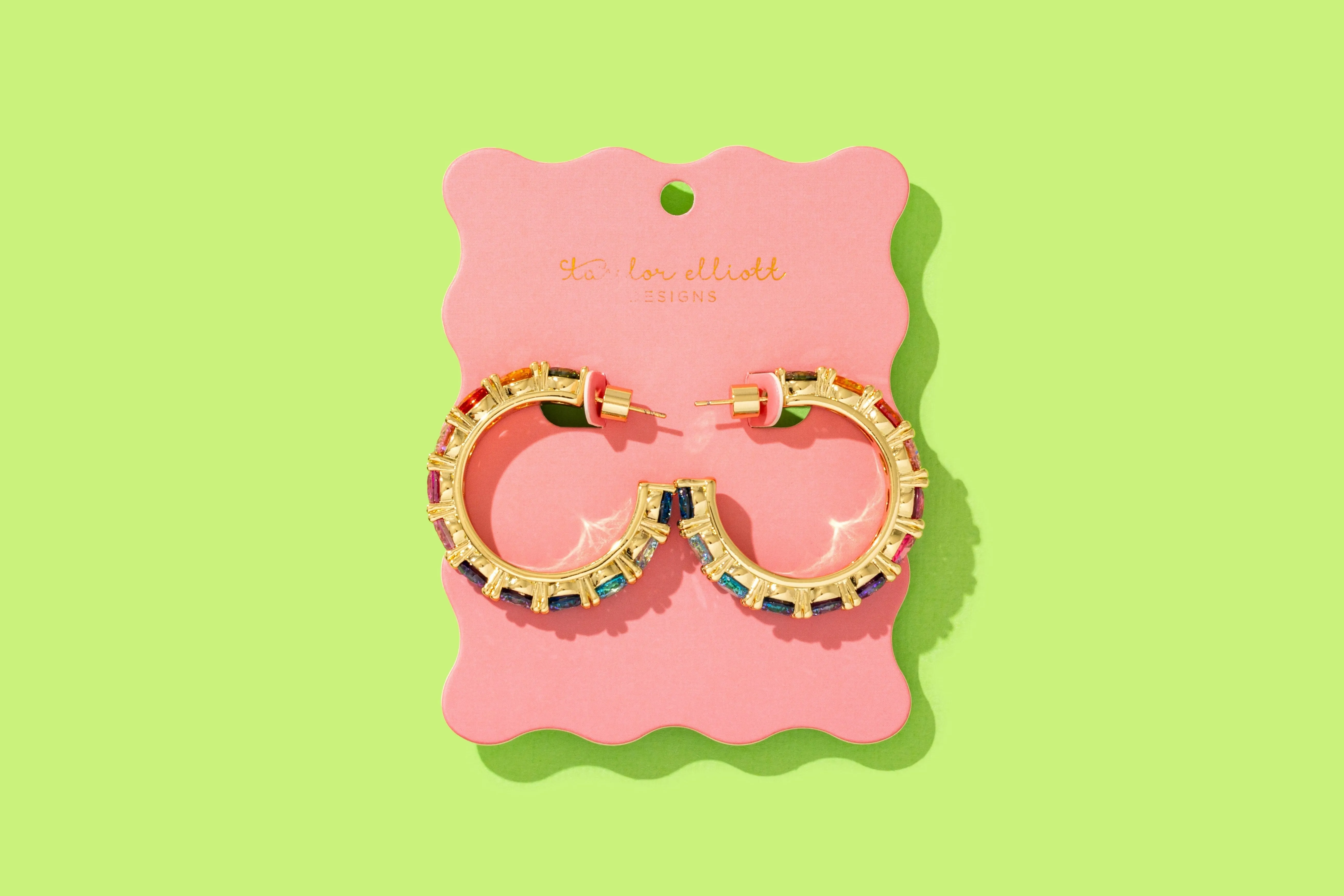Elise Colorful Hoops