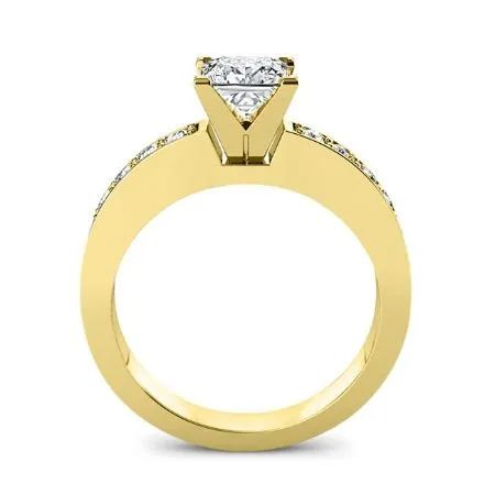 Eliza - Princess Moissanite Engagement Ring