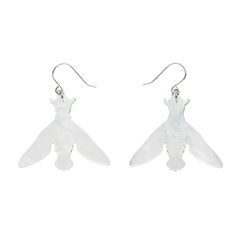 Erstwilder Australiana - Glimmer the Hawk Moth Drop Earrings