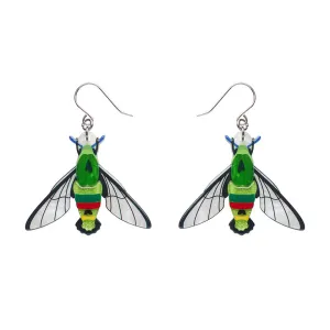 Erstwilder Australiana - Glimmer the Hawk Moth Drop Earrings