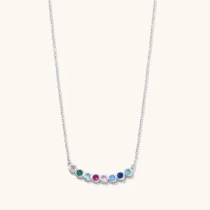 Family Birthstone Necklace