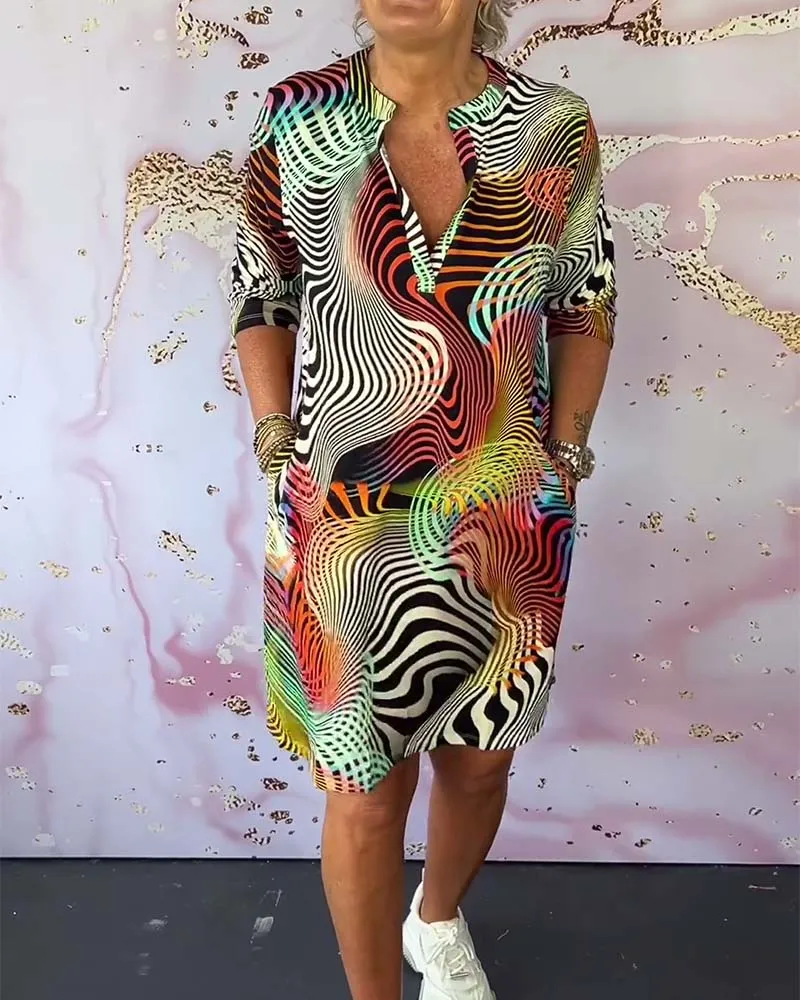 Fashion Canberra I Dalia Vibrant Patterned Dress