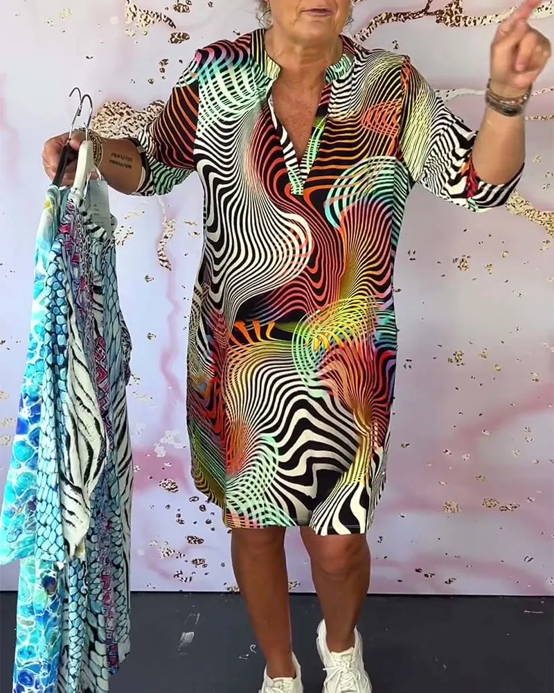 Fashion Canberra I Dalia Vibrant Patterned Dress