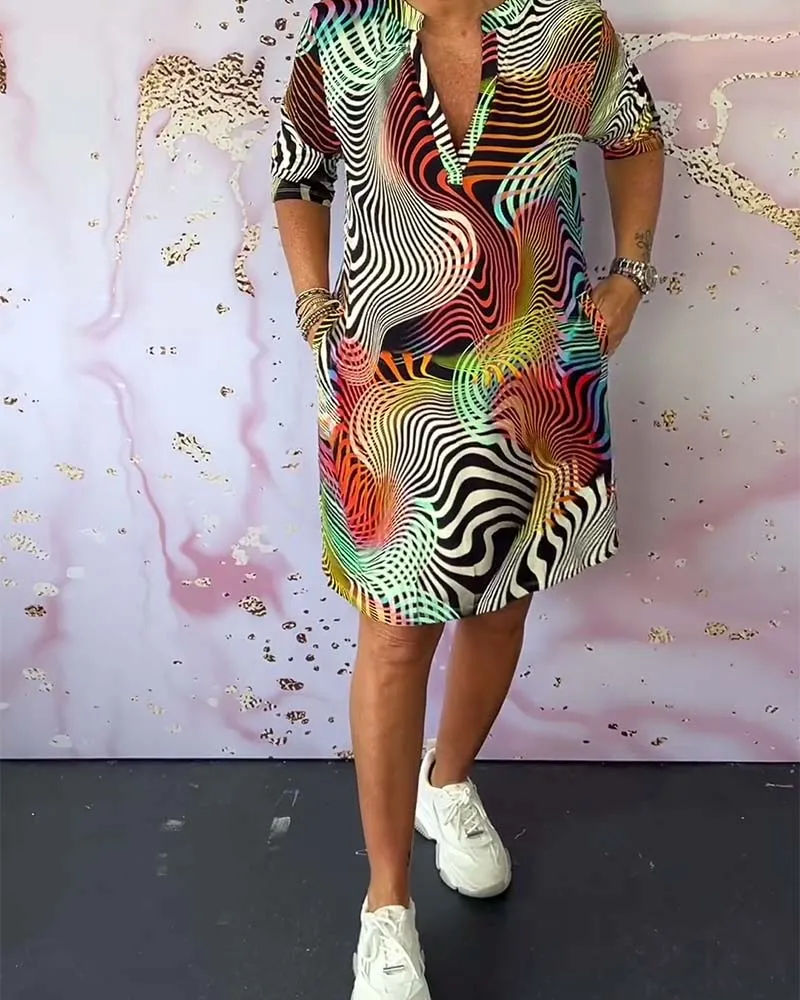 Fashion Canberra I Dalia Vibrant Patterned Dress