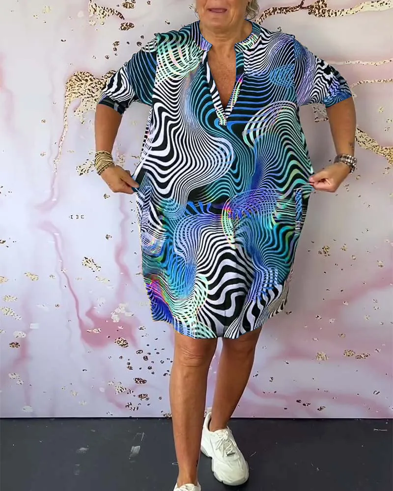Fashion Canberra I Dalia Vibrant Patterned Dress