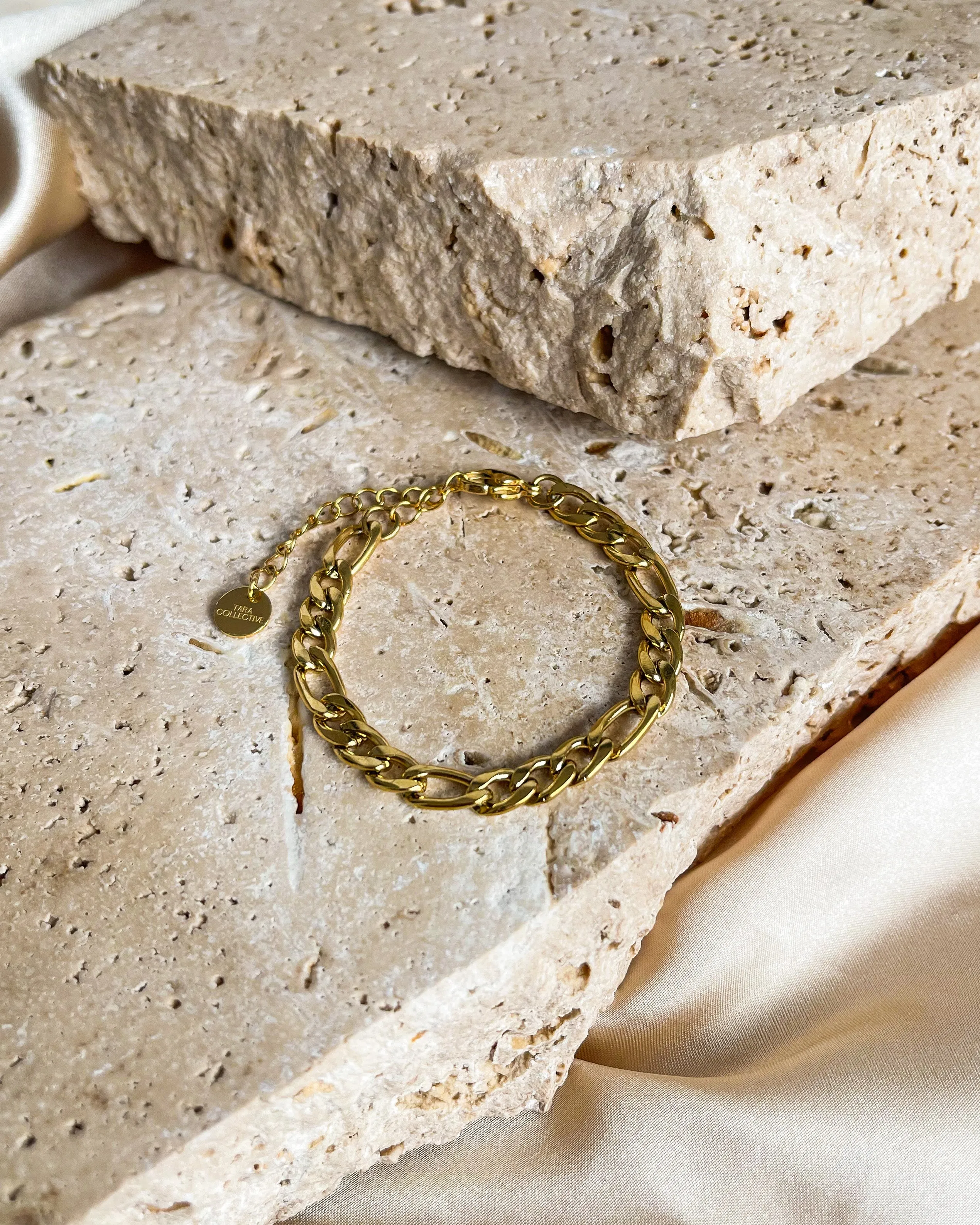 Figaro Chain - 4mm | 18K Gold Plated