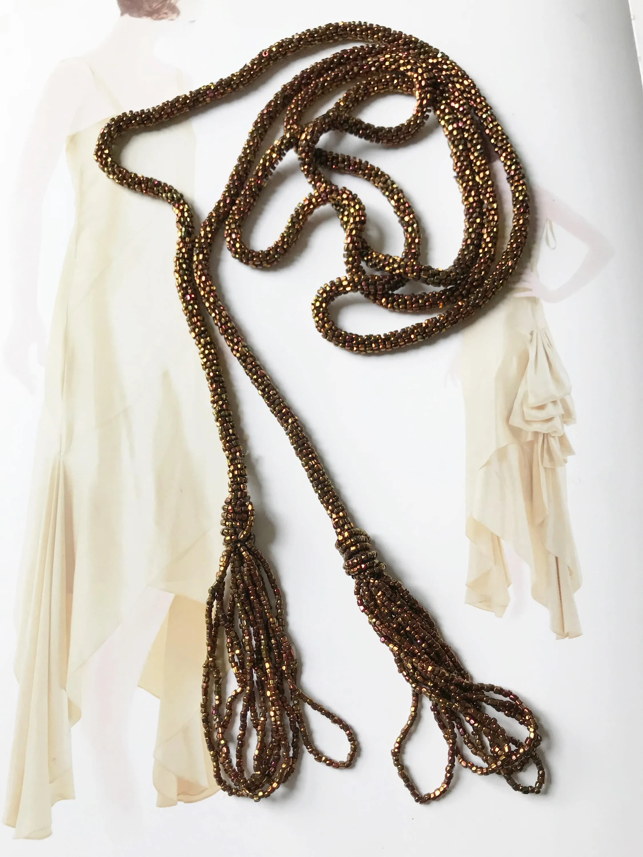 Flapper Sautoir Beaded Necklaces
