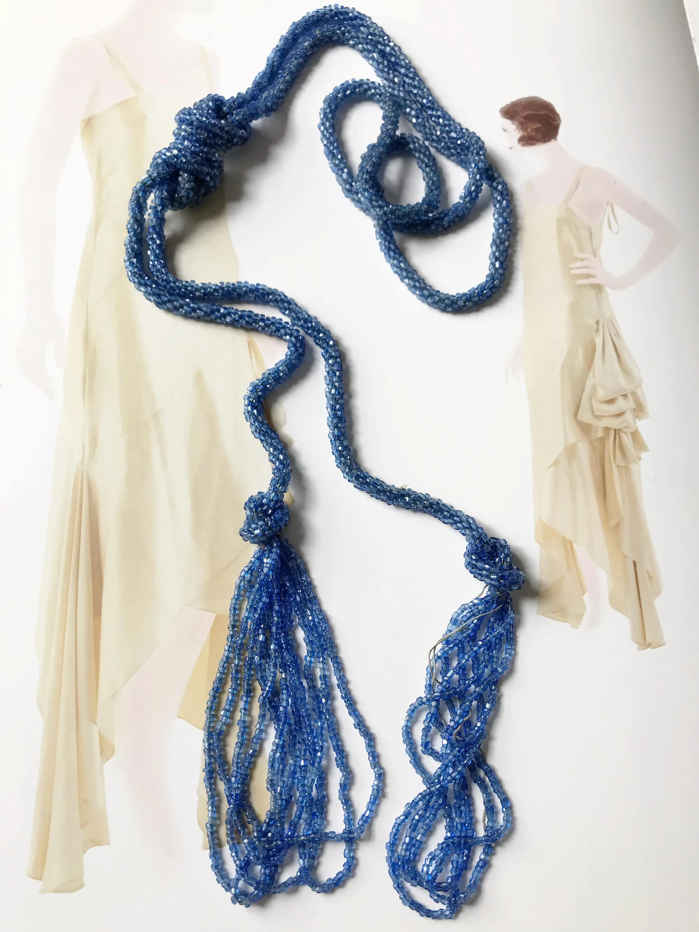 Flapper Sautoir Beaded Necklaces
