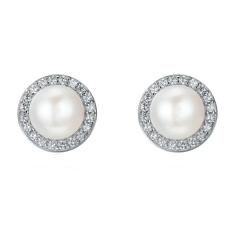Fresh Water Pearl Stud Earrings