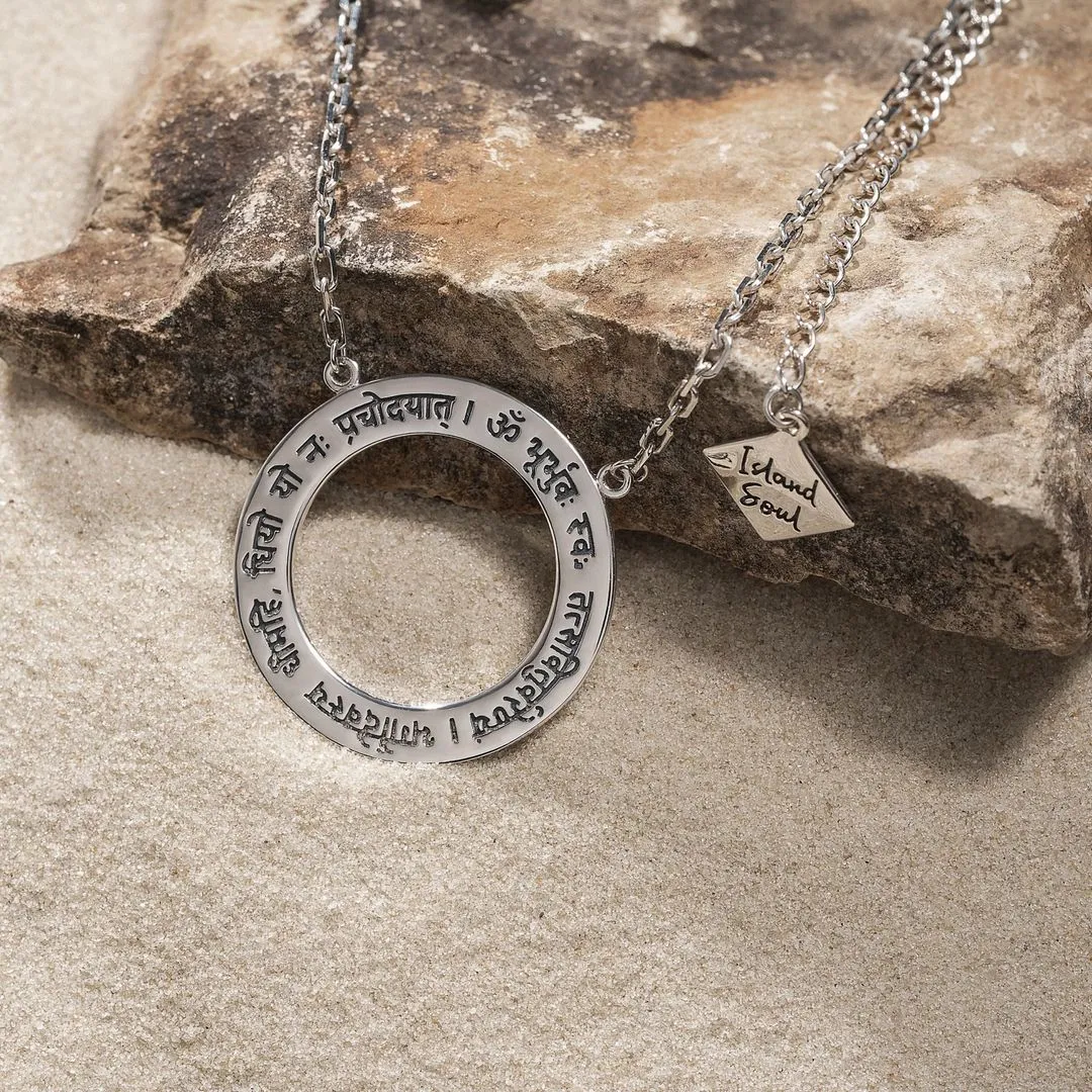 Gayatri Mantra Necklace
