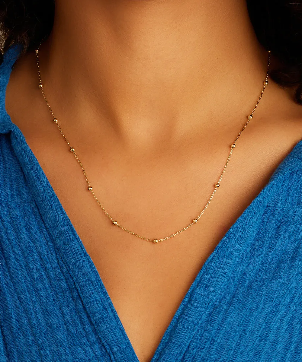 Gorjana Newport Chain Necklace - Gold