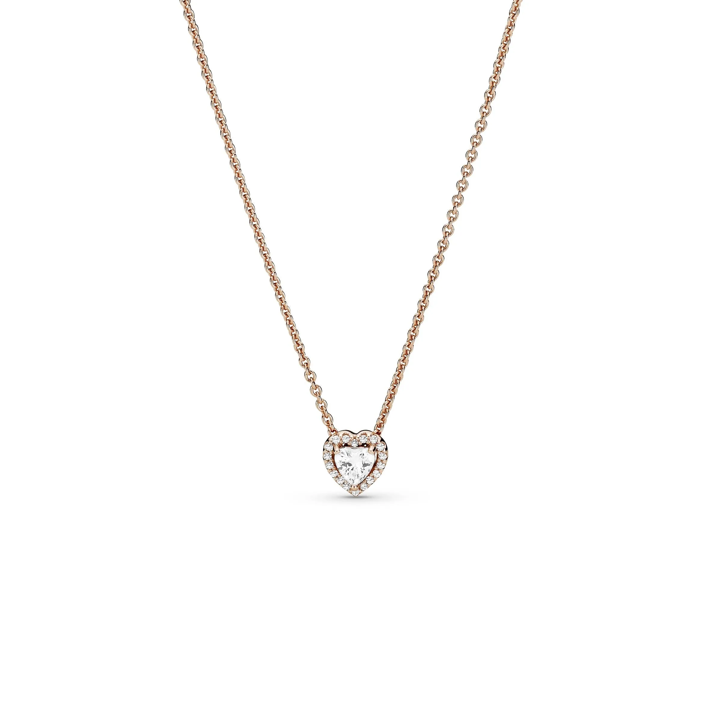 Heart Pandora Rose Collier