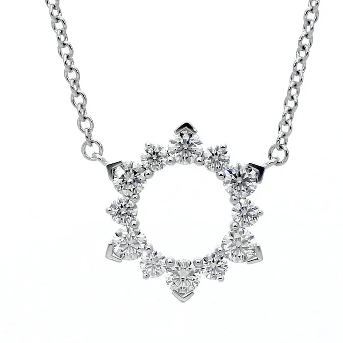 Hearts on Fire Diamond Aerial Eclipse Pendant