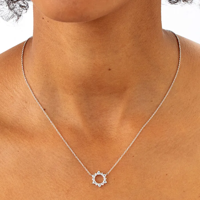 Hearts on Fire Diamond Aerial Eclipse Pendant