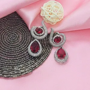 KHAANI-CUBIC ZIRCONIA EARRINGS