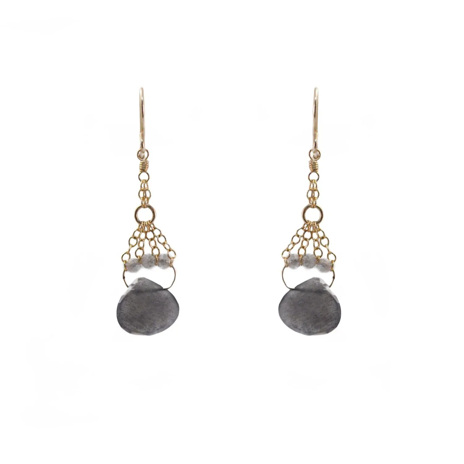 Labradorite E827 Earrings