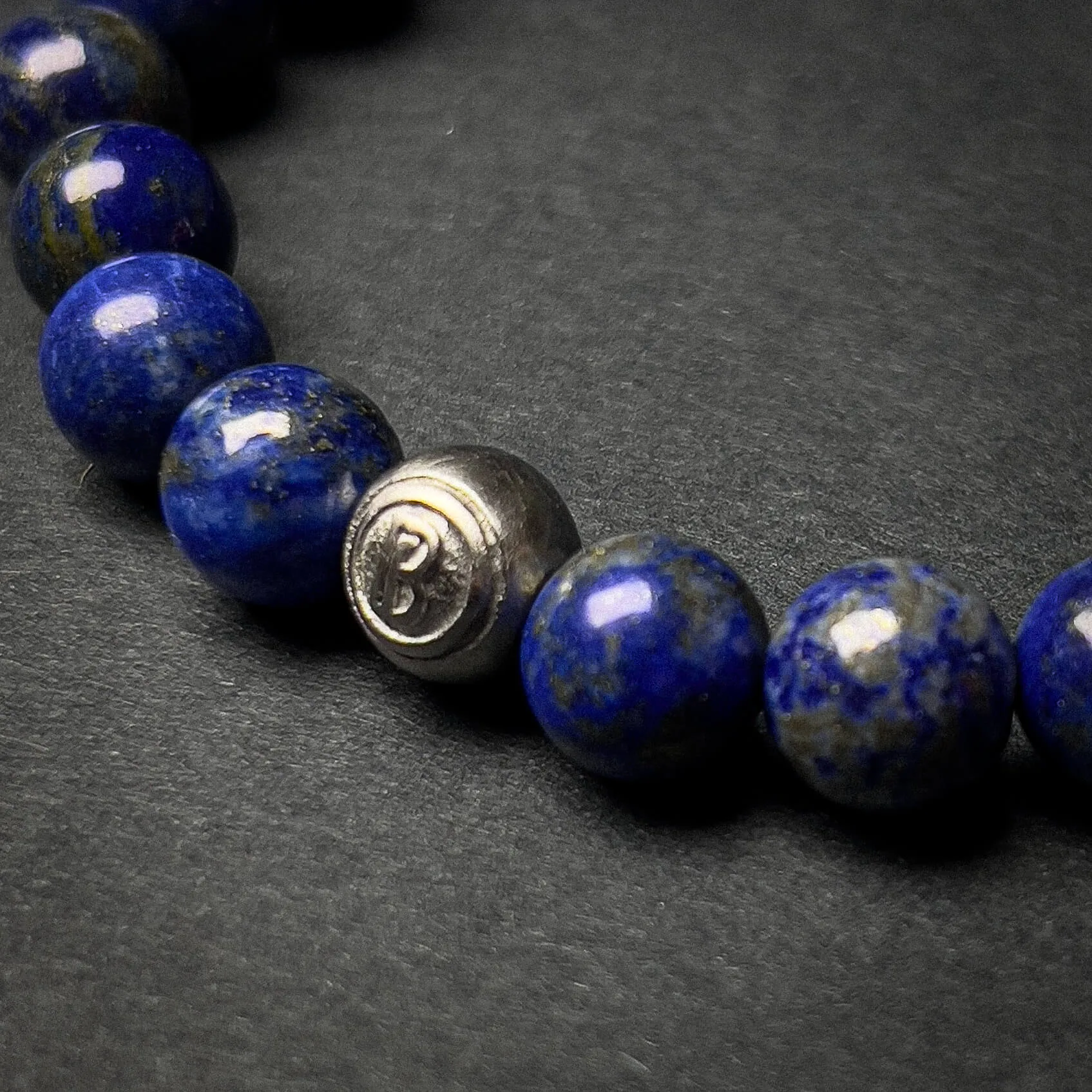 Lapis Lazuli Silver Plated Signature