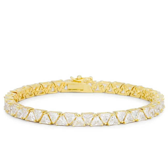 LOVCIA Jewelry Eternal Elegance Trillion-Cut Bracelet